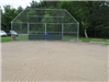 Baseball diamond with stop