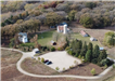 Aerial View of the Farmstead at Bend in the River Park
