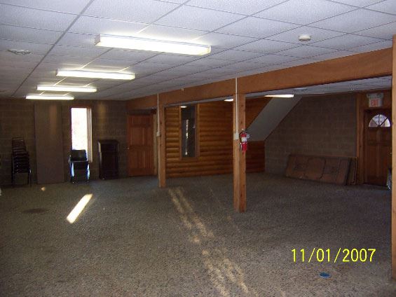 Interior image of house, first floor