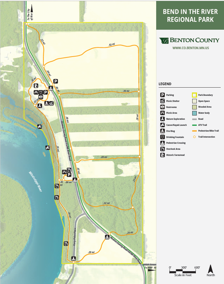 Bend in the River Trail Map (PDF)